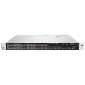 Server HP ProLiant DL360e G8 1U 2x Intel Octa Core Xeon E5-2450L 1.8 GHz-2.3GHz 64GB DDR3 ECC Reg 2x 600GB SAS/10k + 2x 450GB SAS/10K Raid Controller HP SmartArray P420/1GB iLO 4 Advanced 2x Surse HS