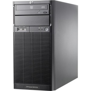 Server HP ProLiant ML110 G6 Tower Intel Xeon Quad Core X3430 2.40GHz 8GB DDR3 1 TB SATA DVD-ROM PSU 300W