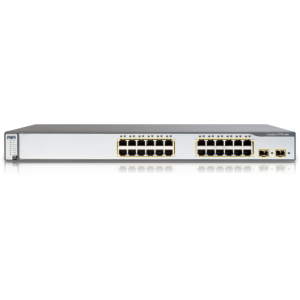 SWITCH CISCO 3750 SERIES - 24 PORTURI 10-100-1000/POE ( ws-c3750g-24P-s)