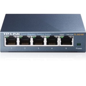 Switch TP-LINK TL-SG105 5 x 10/100/1000Mbps Rj-45