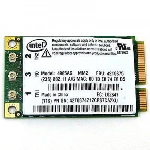 Mini-PCIe Express INTEL 4965AG_MM2 Wireless 802.11a/b/g