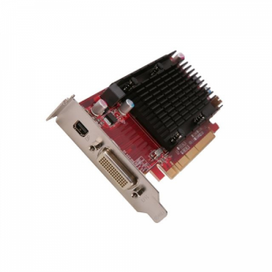 Placa video PCI-E ATI Radeon Card 6350 512MB DMS-59 low profile design + Adaptor cablu video DMS 59 la 2 x VGA