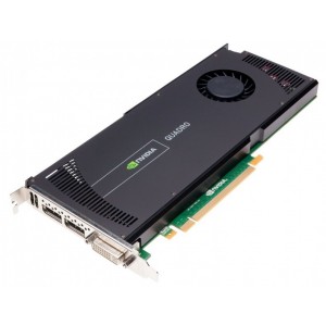 Placa video nVidia Quadro 4000 2 GB GDDR5 256-bit 1x DVI 2x DisplayPort PCI Express x16