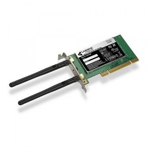 Placa retea Wi-Fi Linksys WMP600N PCI Dual Band 2.4- 5 Ghz Low Profile