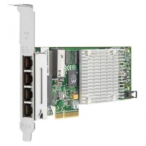 Placa de retea HP Intel Quad Port PCI-e Full Height Gigabit NC375T PCI-E x4