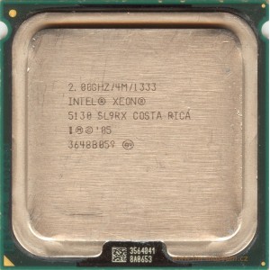 Procesor Intel Xeon Dual Core 5130 2000Mhz 64-bit Socket LGA771 1333Mhz FSB