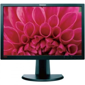 Monitor LENOVO ThinkVision LT2452P LCD Panel IPS 24 inch 1920 x 1200 VGA DVI DisplayPort WIDESCREEN Grad B