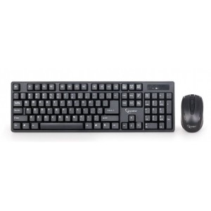 Wireless Kit Tastatura + Mouse GEMBIRD KBS-W-01 US layout Negru