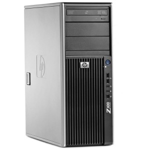 WorkStation HP Z400 Intel Xeon Quad Core W3520 2.6Ghz 4Gb DDR3 ECC 250GB SATA DVD-RW Placa video ATI Radeon HD3450 512MB GDDR2