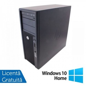 Workstation Refurbished HP Z210 Intel Xeon Quad core E3-1240 3.3 Ghz-3.70GHz 4GB DDR3 500GB HDD DVD-ROM nVidia Quadro NVS 300/512MB + Windows 10 Home