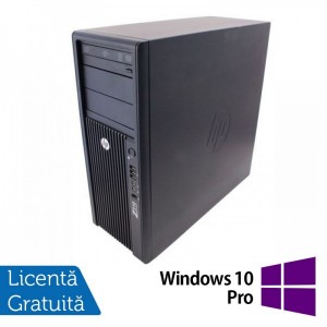 Workstation Refurbished HP Z210 Intel Xeon Quad core E3-1240 3.3 Ghz-3.70GHz 8GB DDR3 500GB HDD + 1TB HDD DVD-ROM nVidia Quadro 2000/1GB + Windows 10 Pro