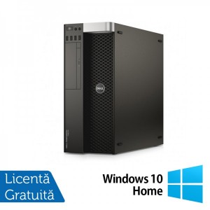 Workstation Refurbished DELL Precision T3610 Intel Xeon Quad Core E5-1620V2 3.70GHz-3.90 GHz 16GB DDR3 ECC 1TB HDD SATA DVD-ROM + Placa video NVIDIA QUADRO K2000 2GB/GDDR5 + Windows 10 Home