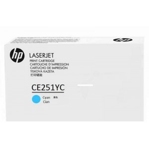 Consumabil Original CE251YC: HP CLJ CM3530 Optimized Toner Ctg Cyan Contract