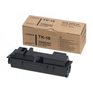 Consumabil Original TK-18: Kyocera Mita TK-18 Toner Kit Black (Black Box)