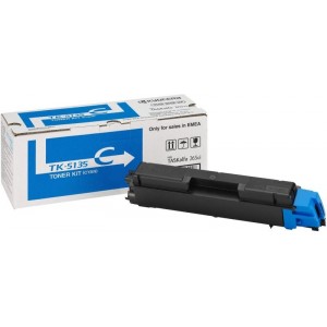 Consumabil Original TK-5135C: Kyocera Mita TK-5135 Toner Kit Cyan 5k