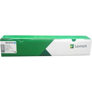 Toner Original Lexmark 76C0HC0, 34000 pagini, Cyan pentru Lexmark CS 923 de / CX 920 Series, 921 de, 922 de, 923 dte, 923 dxe, 924 dte, 924 dxe, 924 ndte